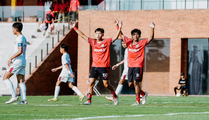 Bali United Remaja Pesta Gol