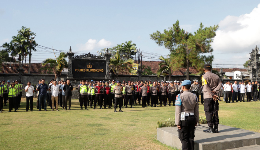 Apel Kesiapan Pengamanan Sertijab Presiden