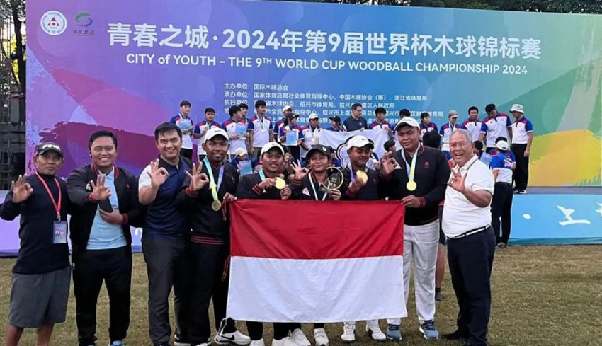 Indonesia Rebut Tiga Emas dari Piala Dunia Woodball