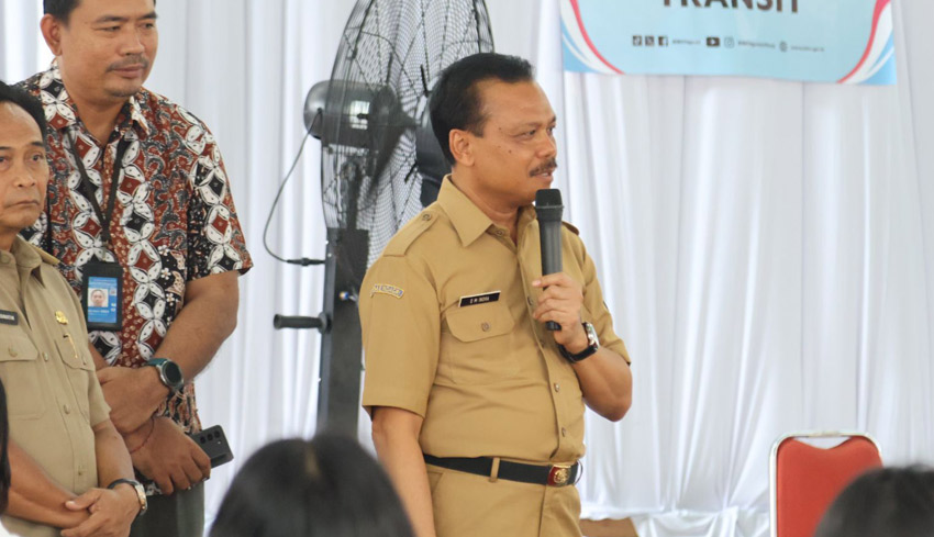 Tinjau Tes CPNS, Sekda Dewa Indra Singgung Calo