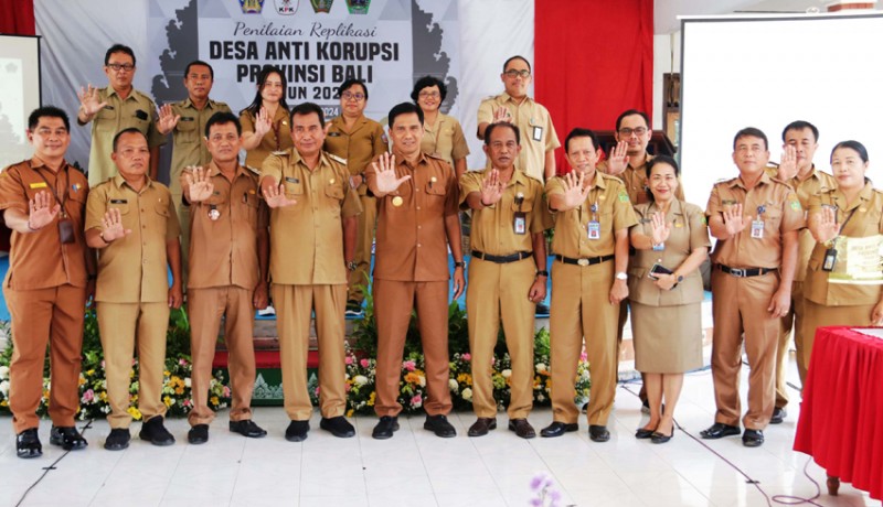 www.nusabali.com-desa-ekasari-dinilai-tim-replikasi-desa-antikorupsi-bali