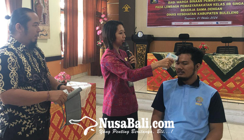 Dilatih Jadi Kader Kesehatan, Warga Binaan Diharapkan Bantu Sesama