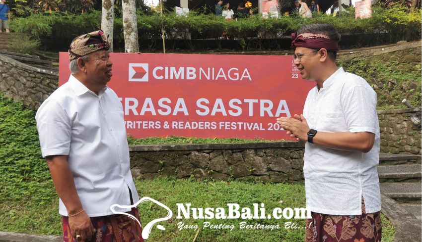 Ubud Writers & Readers Festival 2024: 'Merasa Sastra CIMB Niaga' Mendorong Kreativitas