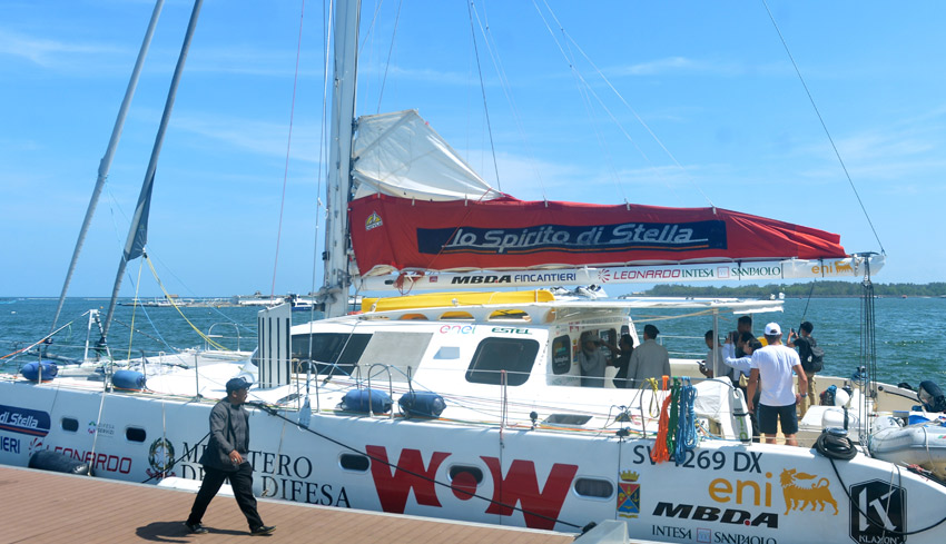 Kapal Lo Spirito Di Stella Kunjungi Bali