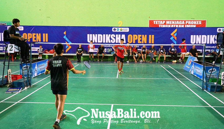 395 Atlet Meriahkan Kejuaraan Bulu Tangkis Undiksha Open