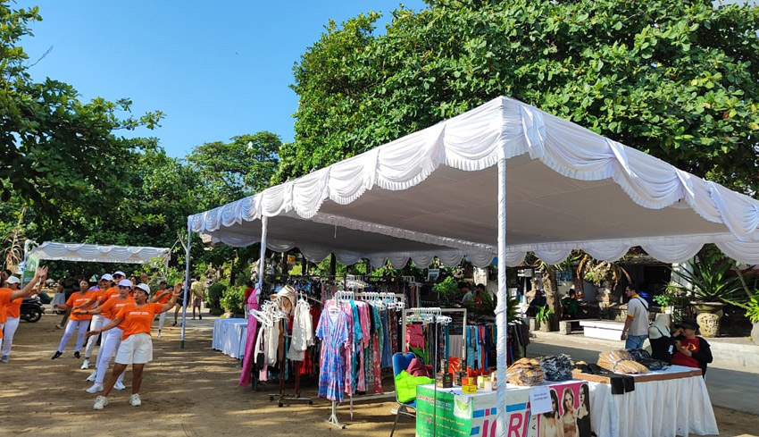 Kendalikan Inflasi, Kelurahan Sanur Gelar Pasar Murah.