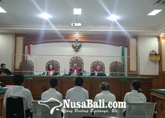 Nusabali.com - lima-terdakwa-korupsi-dana-amanah-disidang