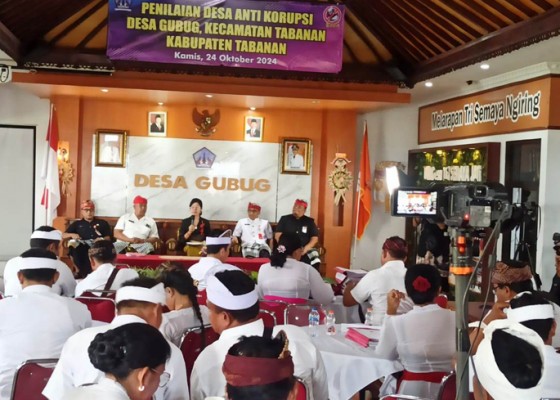 Nusabali.com - gubug-berlomba-desa-anti-korupsi-provinsi-bali