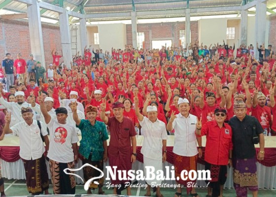 Nusabali.com - kampanye-cagub-bali-wayan-koster-di-desa-bengkala-kubutambahan-buleleng