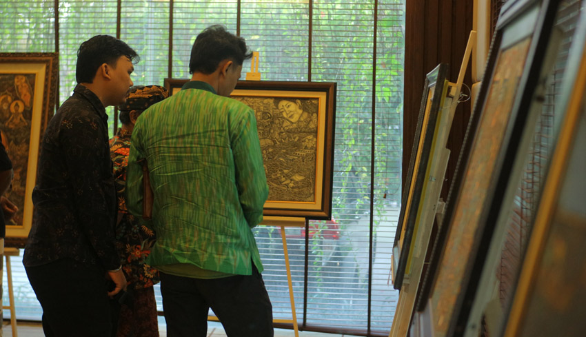 Pameran Lukisan ‘Pesona Rupa Puitika’ di Nusa Dua