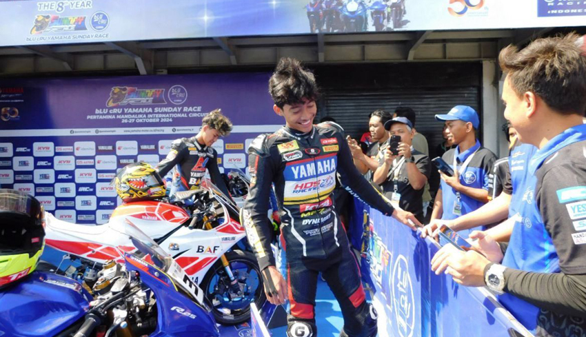 186 Pembalap Ramaikan Yamaha Sunday Race