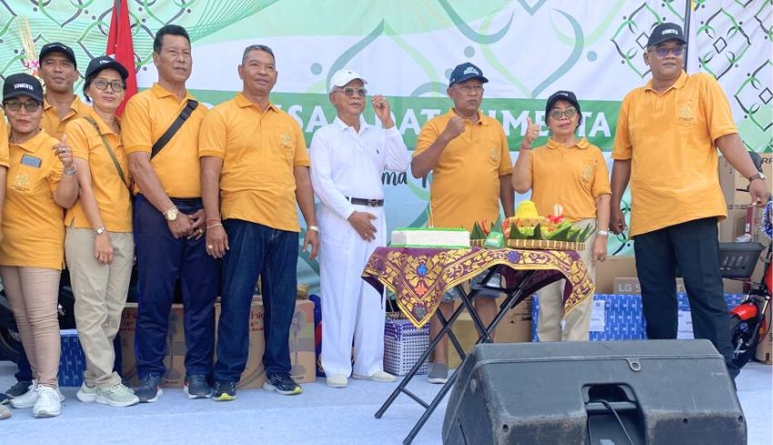 Perayaan HUT ke-38 LPD Desa Adat Sumerta Dimeriahkan dengan Berbagai Kegiatan Sosial