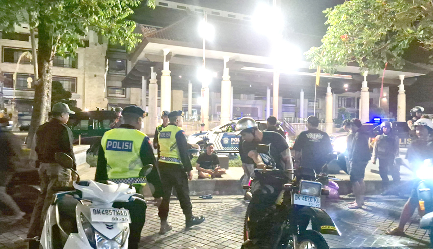 Polres Gianyar Patroli Skala Besar