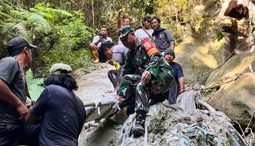 Istri Diduga Terjun ke Jurang Usai Cekcok