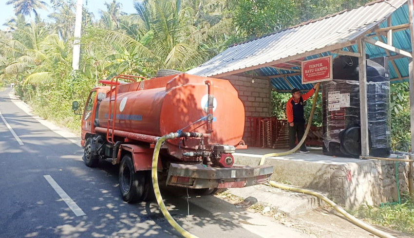 90 KK di Dusun Gelogor Kesulitan Air Bersih