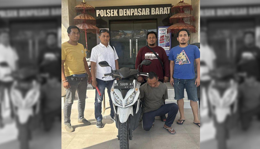 Ditinggal Pulang Kampung, Motor Raib