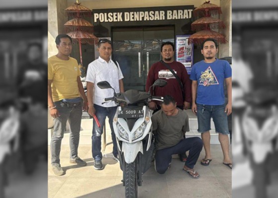 Nusabali.com - ditinggal-pulang-kampung-motor-raib