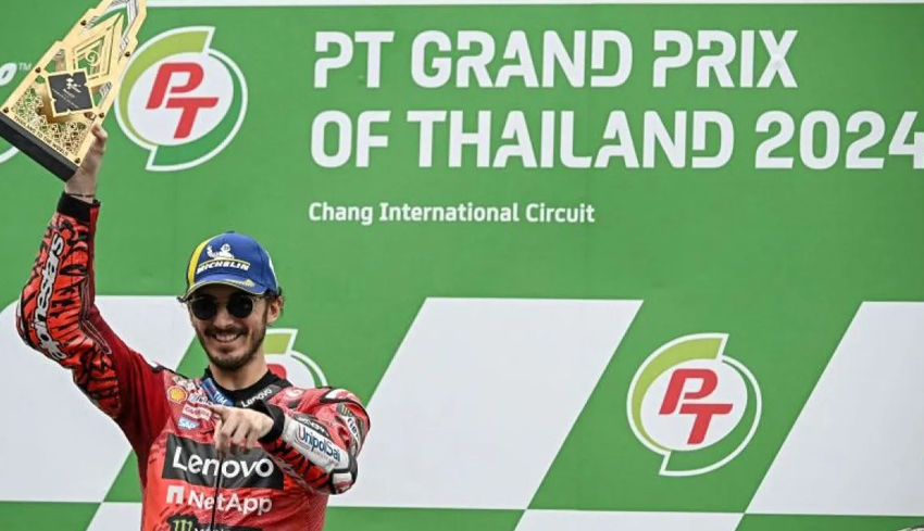 Menang di Thailand, Bagnaia Akui Dibantu Marc Marquez