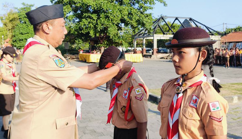 Jambore Pramuka Kwarcab Denpasar 2024 Dipusatkan di Mertasari Sanur