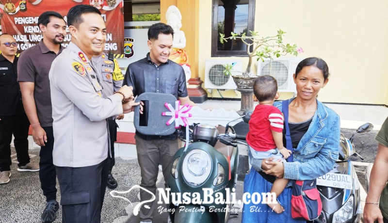 www.nusabali.com-polres-buleleng-kembalikan-8-motor-ke-pemiliknya