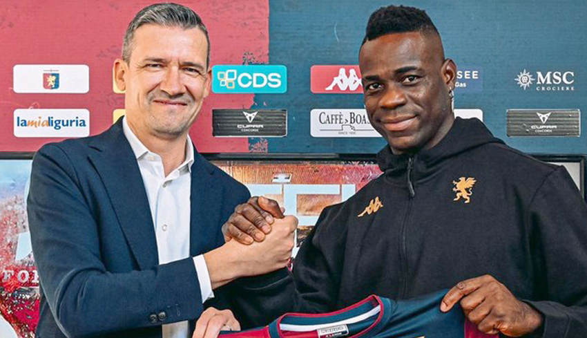 Genoa Datangkan Penyerang Kontroversial Balotelli