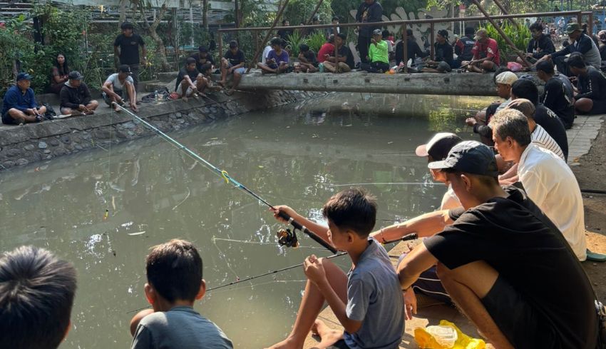 Lomba Mancing di Tukad Bindu: Kampanye Pelestarian Lingkungan dan Mitigasi Bencana