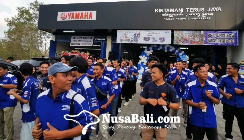 Pembukaan Dealer Yamaha Kintamani Terus Jaya di Ungasan, Jawab Tingginya Permintaan Sepeda Motor di Bali