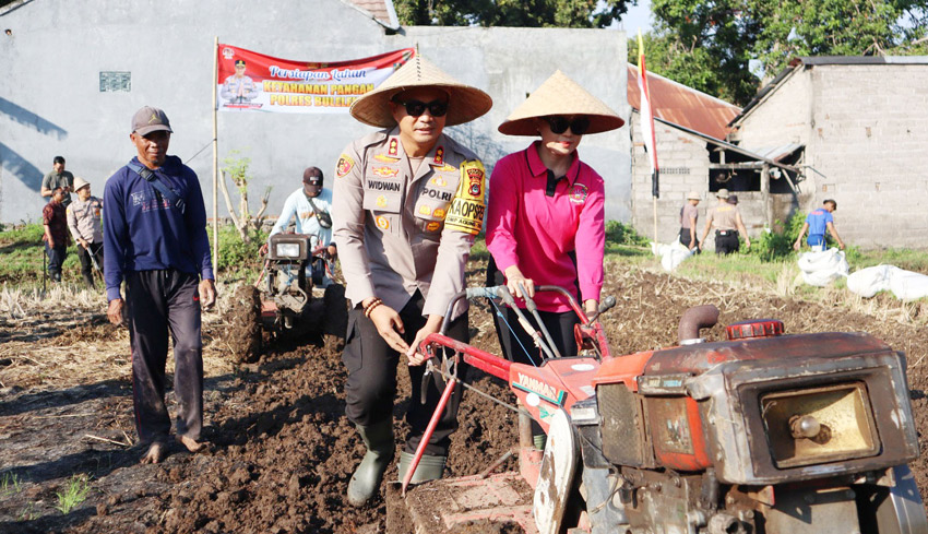 Polres Buleleng Dukung Ketahanan Pangan