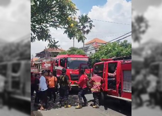 Nusabali.com - restoran-terbakar-satu-karyawan-luka-bakar