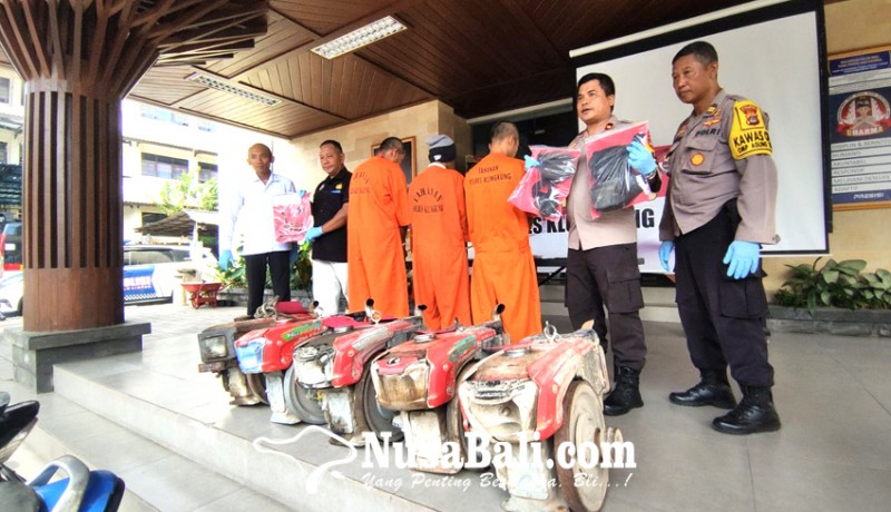 www.nusabali.com-polres-klungkung-ringkus-maling-traktor