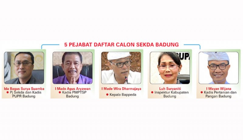 www.nusabali.com-lima-pejabat-daftar-calon-sekda-badung