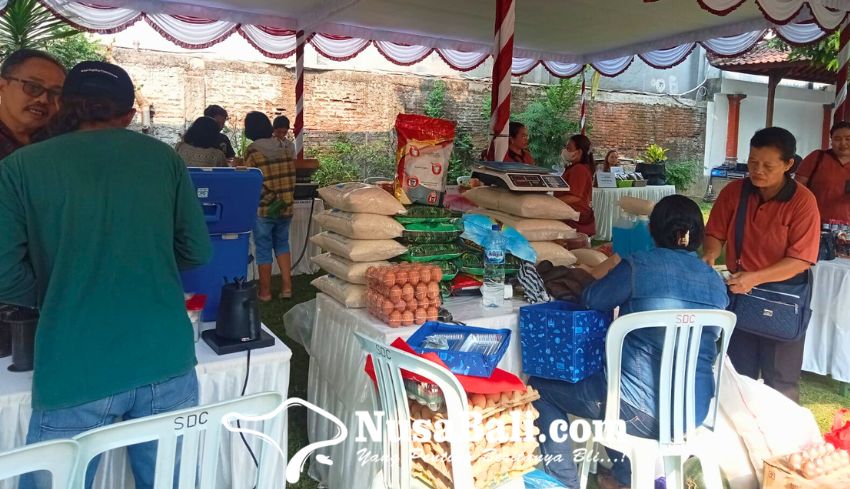 Pasar Murah Sumerta Upaya Kendalikan Inflasi dan Pemberdayaan UMKM