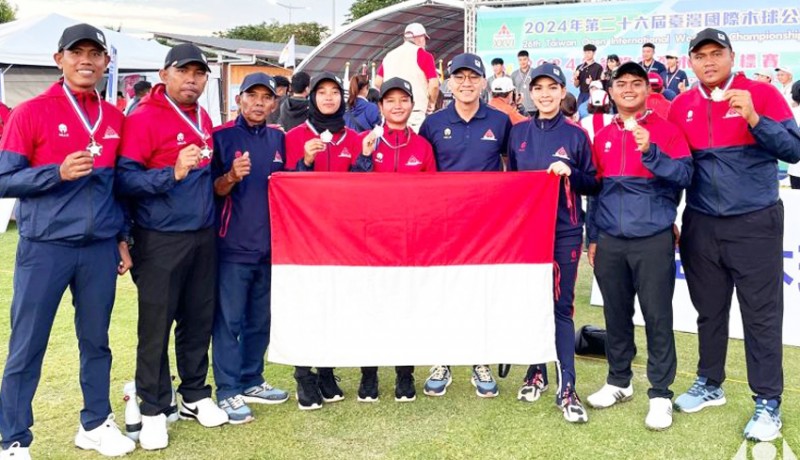 www.nusabali.com-woodball-indonesia-raih-tiga-medali-di-taiwan-open-2024