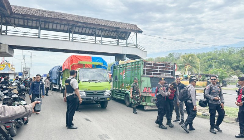 www.nusabali.com-polres-klungkung-kawal-ketat-pergeseran-logistik-dari-nusa-penida