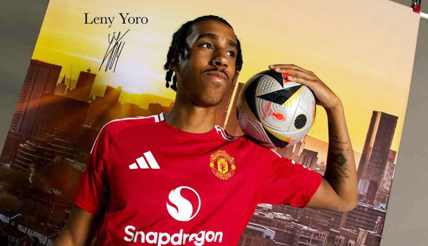 Leny Yoro Berpeluang Masuk Skuad Manchester United Kontra Arsenal