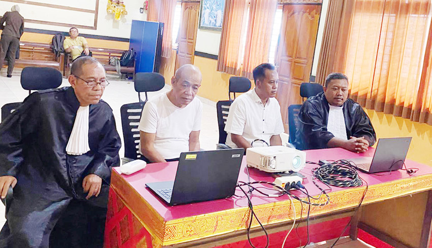 Sidang Korupsi Dana BKK Desa Adat Tista