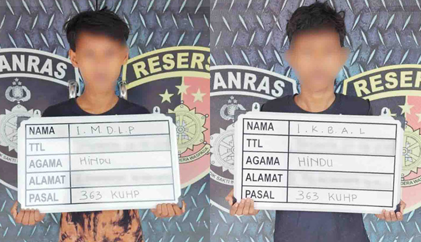 Tak Ditahan, Duo Pelajar Kembali Beraksi