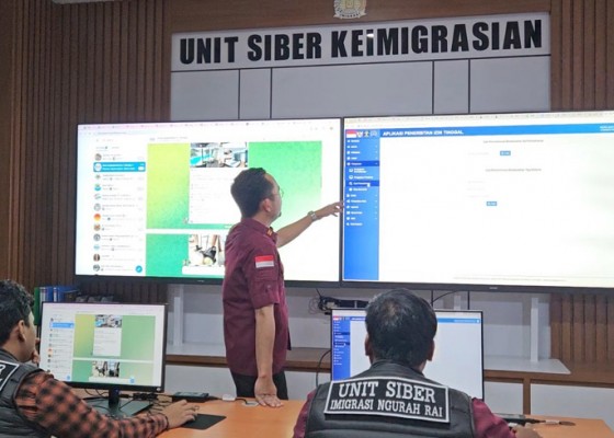 Nusabali.com - imigrasi-ngurah-rai-bentuk-unit-siber-awasi-wna