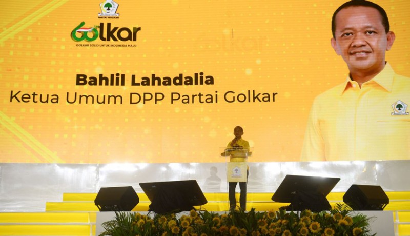 www.nusabali.com-para-ketum-dan-petinggi-parpol-hadiri-hut-partai-golkar