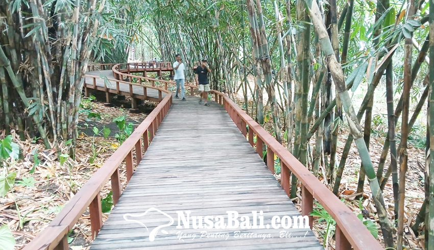 Jembatan Kayu Spot Baru Wisata Penglipuran