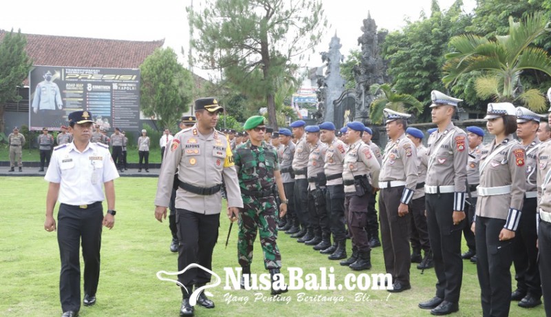 www.nusabali.com-sambut-nataru-polres-klungkung-gelar-pasukan-operasi-lilin-agung