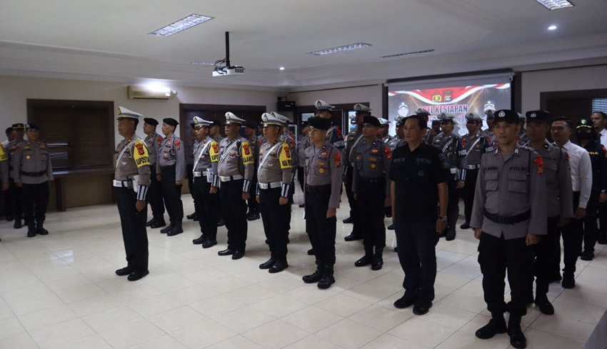 Kapolres Badung Ingatkan Anggota Waspada dan Siaga