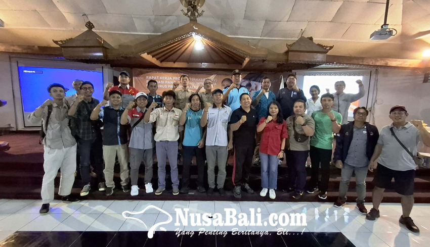 Godok Agenda Tahunan, FPTI Bali Gelar Rakerprov