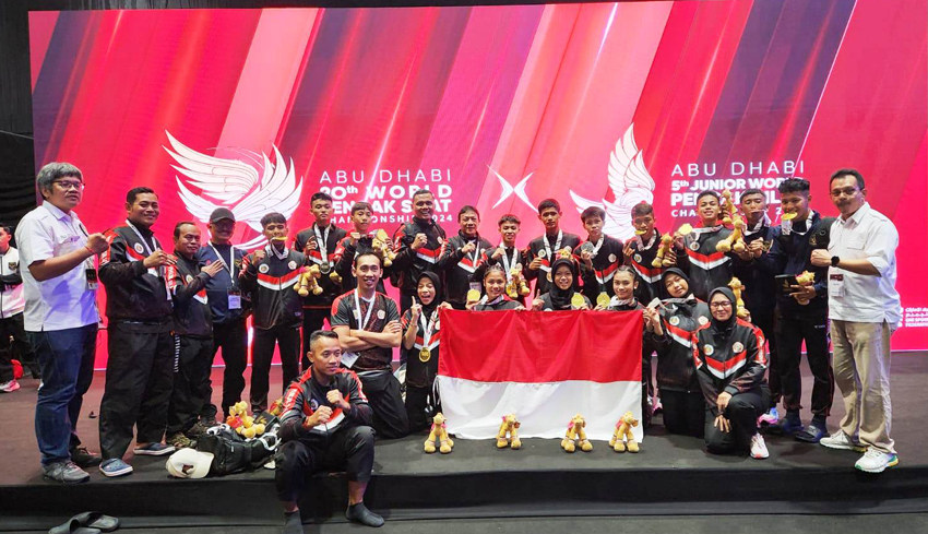 Raih 11 Emas, Indonesia Juara Umum