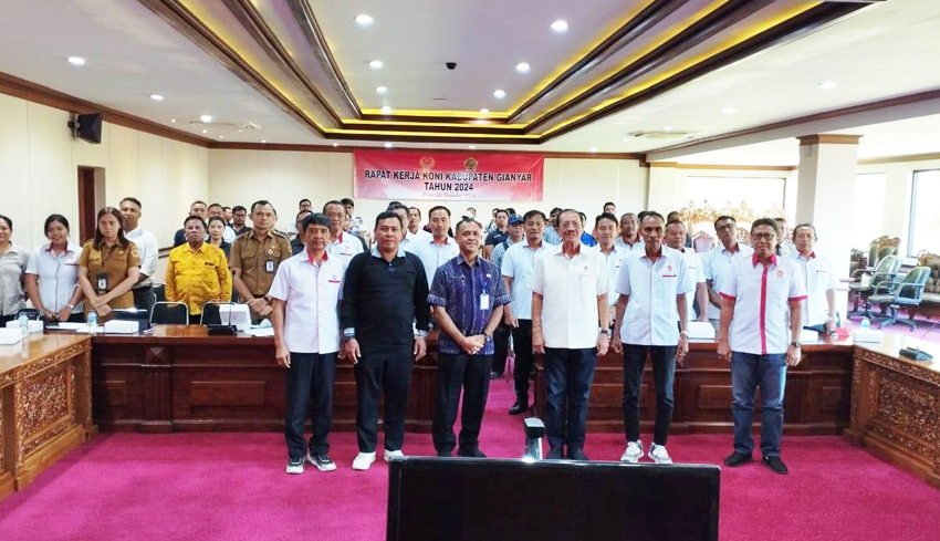 KONI Gianyar Gelar Raker 2024