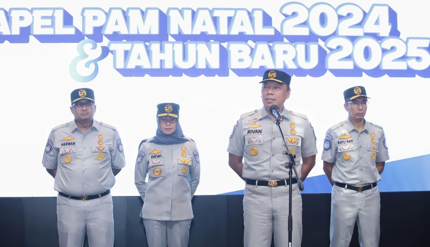 Pastikan Kesiapan Personel, Rivan Purwantono Pimpin Apel Pengamanan Mudik Nataru Jasa Raharja