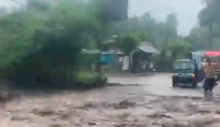 Desa Tulamben Kembali Diterjang Banjir Bandang