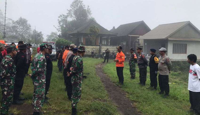 Dua Pendaki Tersesat di Gunung Agung