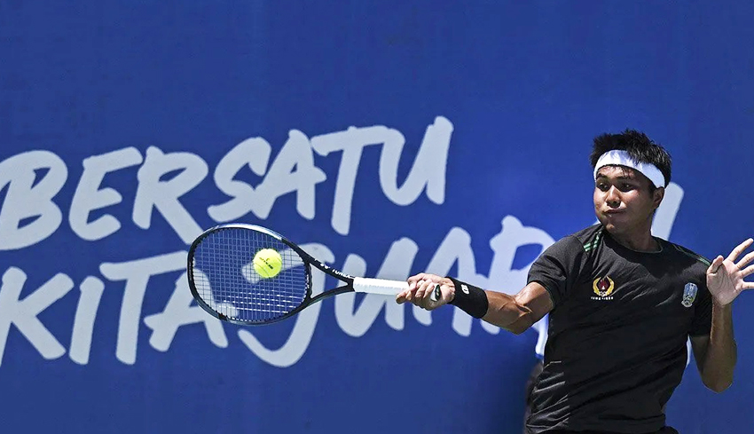 Rifqi Fitriadi Kandas di ITF Bali