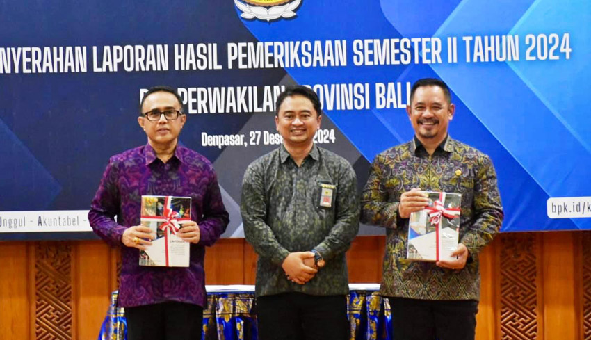 Pemkot Denpasar Terima LHP Belanja Daerah TA 2023 dan 2024 dari BPK RI